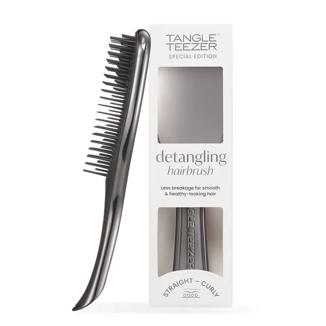 tangle-teezer-the-ultimate-detangler-chrome-entwirrb-rste-f-r-nasses-haar-in-met image 1