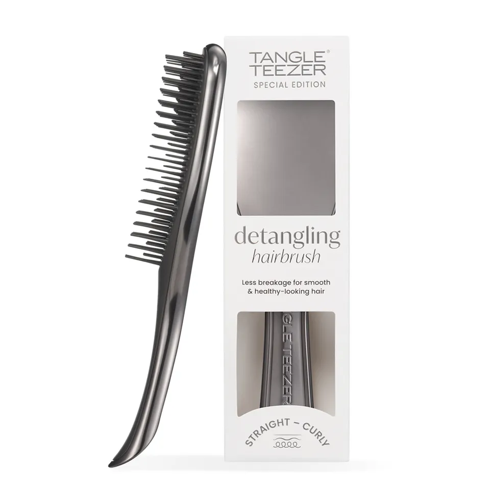 tangle-teezer-the-ultimate-detangler-chrome-entwirrb-rste-f-r-nasses-haar-in-met image 1