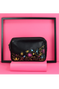 denman-beauty-pouch-bestickte-kosmetiktasche-f-r-haarb-rsten-reise-etui-und-gesc image 2