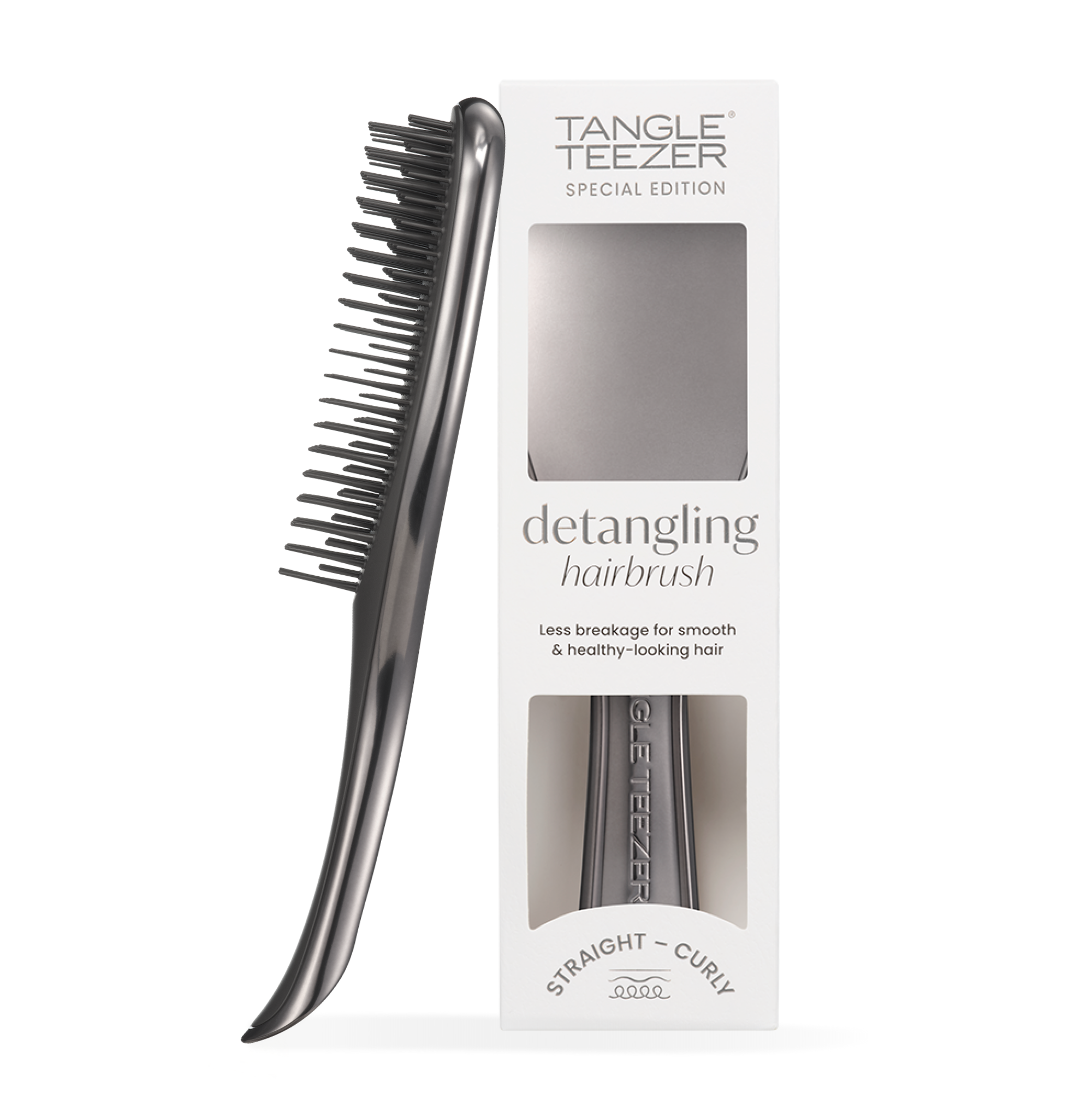 tangle-teezer-the-ultimate-detangler-chrome-entwirrb-rste-f-r-nasses-haar-in-met image 2