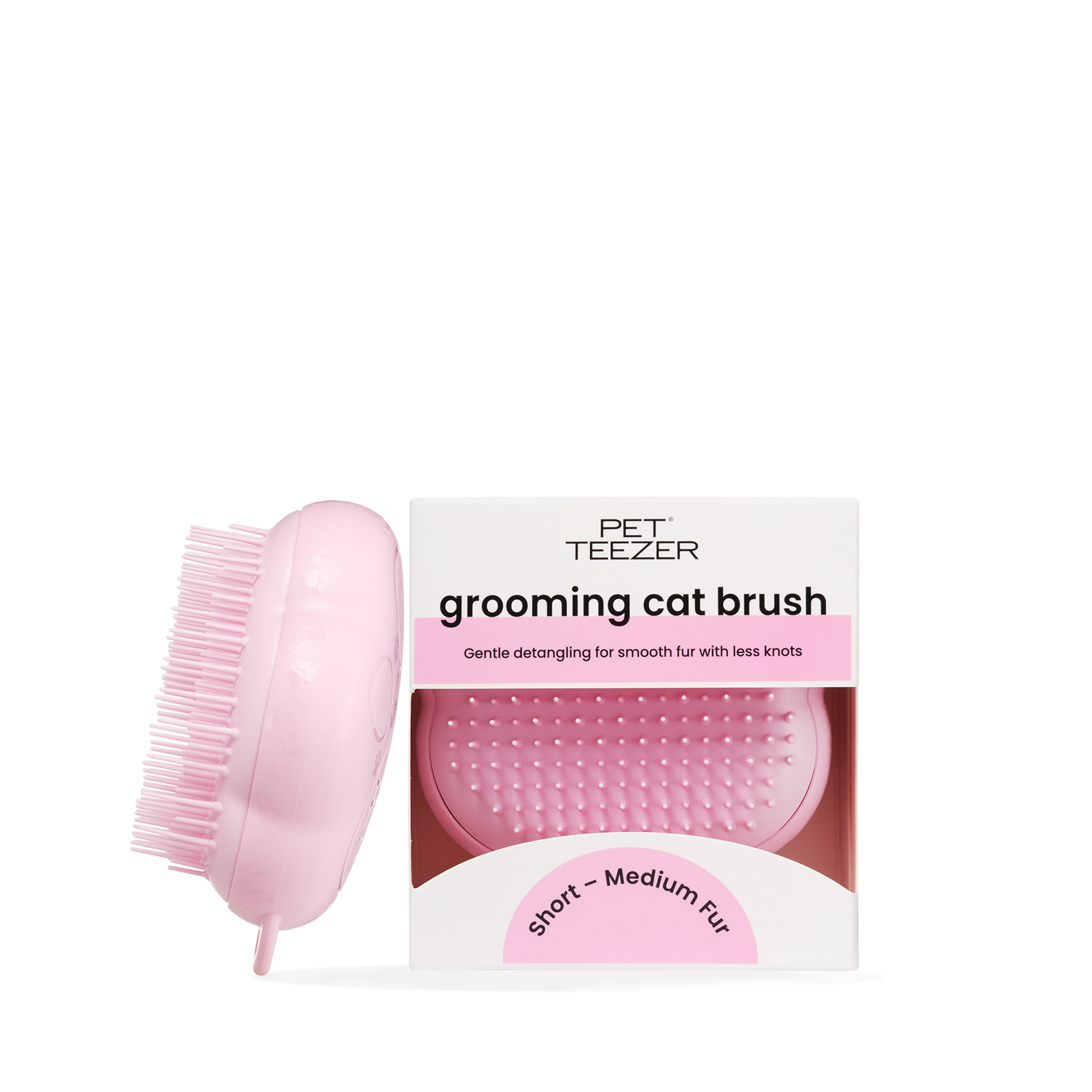 tangle-teezer-cat-grooming-brush-katzenb-rste-in-pfotenform-mit-two-tier-zahntec image 8