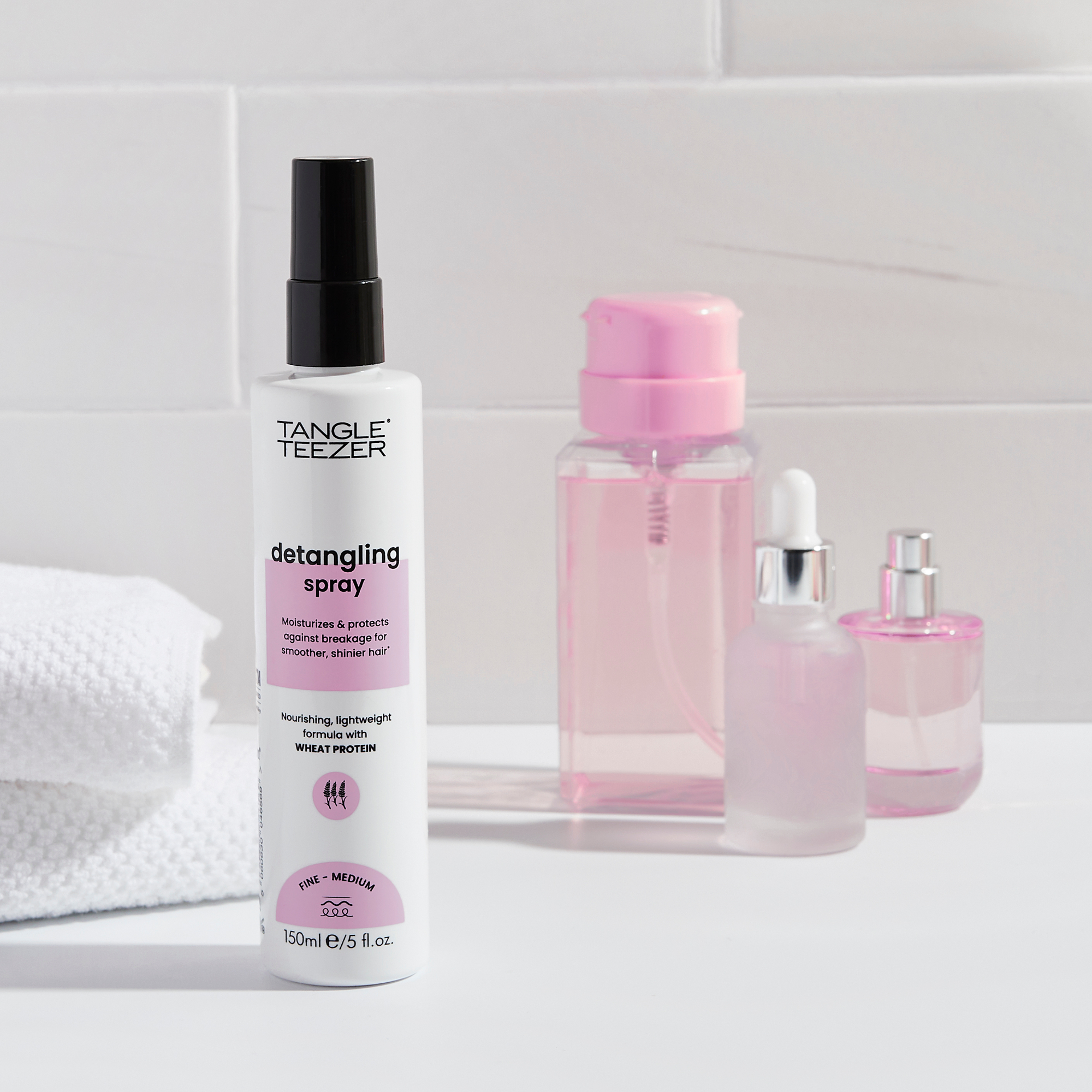 tangle-teezer-everyday-detangling-spray-weizenprotein-entwirrspray-f-r-feines-bi image 7